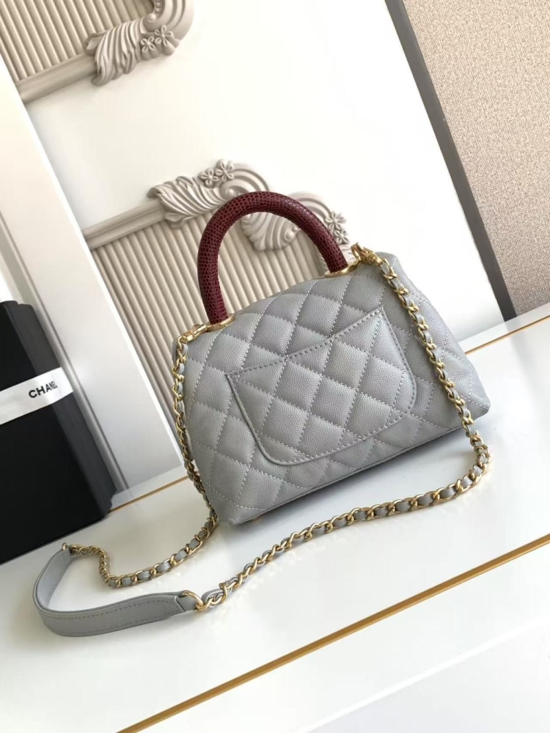 Ch**el top handle bags